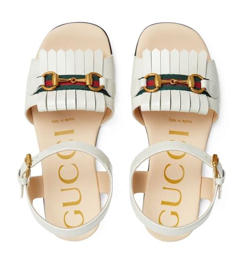 gucci kiki sandals|gucci sneakers for big kids.